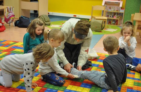 Sanitariuszka w przedszkolu - 29.04.2019r.